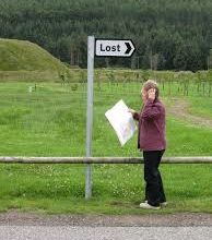 Lost? Heck no, the map is broken!