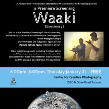 WAAKI by Victor Masayesva (Hopi) – Documentary Film Screening
