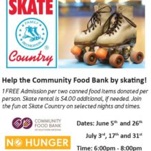 Canned Food Nights at Skate Country
