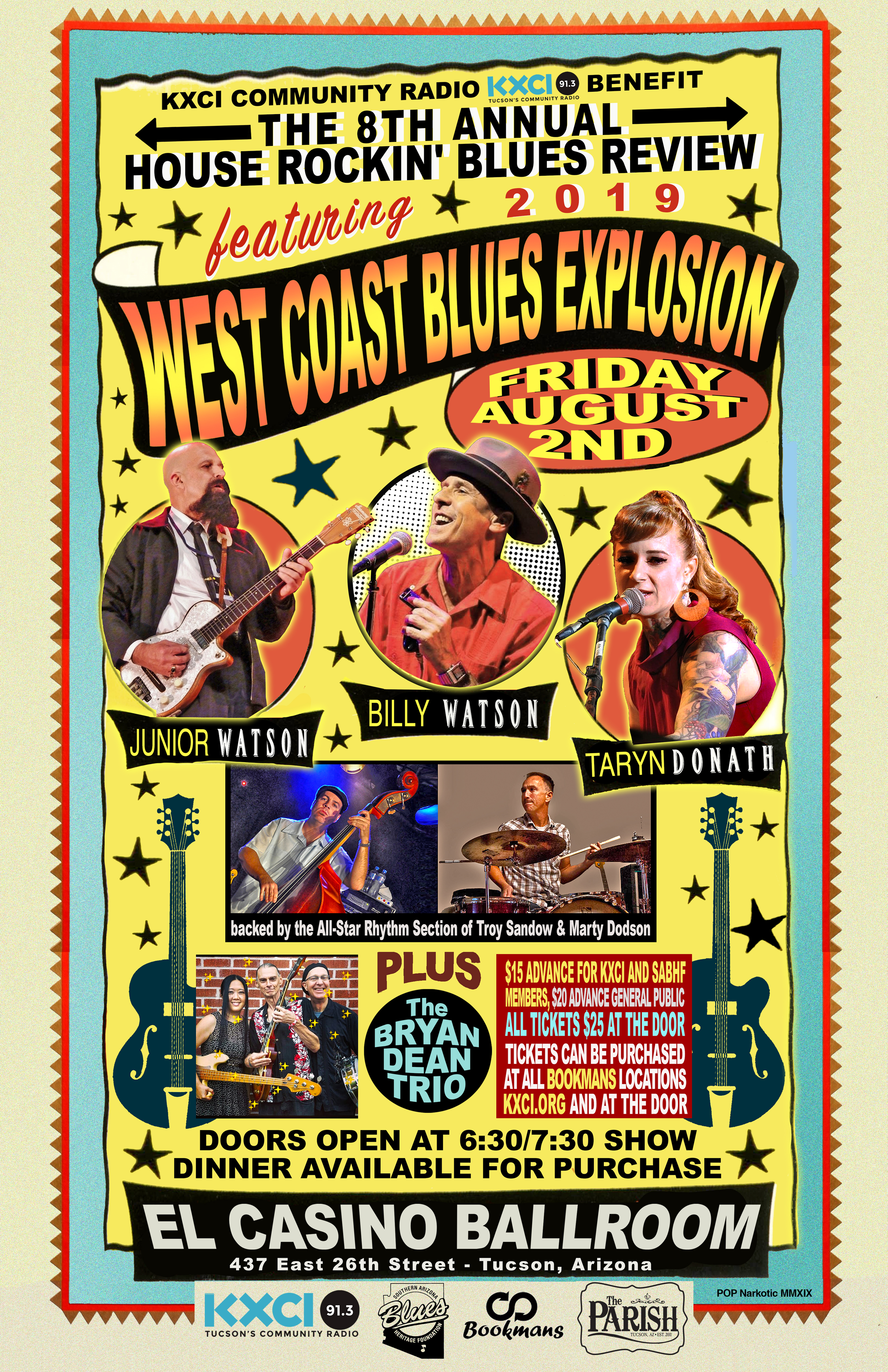 Kxci Benefit 8th Annual House Rockin Blues Review Featuring The