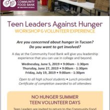 Teen Leaders Against Hunger