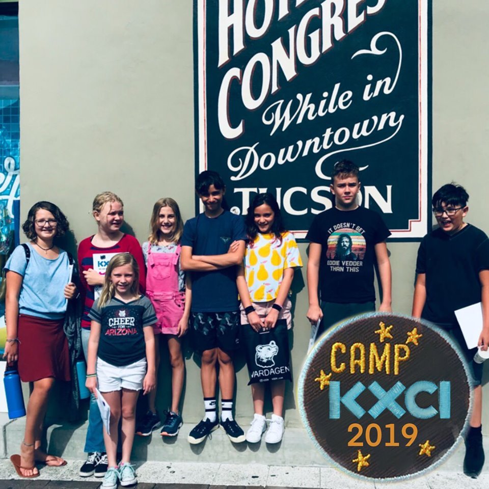 Photo of 2019 Summer Youth Broadcasters at Hotel Congress