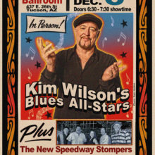 Kim Wilson’s Blues All-Stars, KXCI Presents!