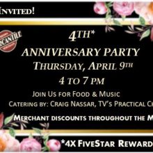 Midtown Mercantile Merchants 4th Anniversary Celebration Bash