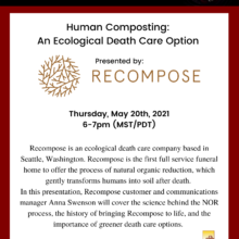 Human Composting: An Ecological Death Care Option