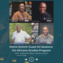 UA College of Humanities and Africana Studies Program Professors Guest DJ on KXCI