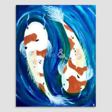 ‘Koi Fish’ Paint and Sip Event at American Eat Co.