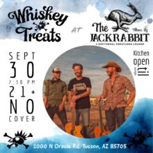 Whiskey Treats at Jackrabbit Lounge