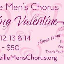 Singing Valentine-Grams from Reveille Men’s Chorus