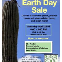 Tucson Cactus and Succulent Society’s Earth Day Sale