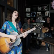 Live on KXCI: Gaby Moreno performs “Colibrí” with Brian Lopez + Sergio Mendoza
