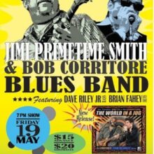 KXCI Presents! Jimi Primetime Smith & Bob Corritore Blues Band Giveaway Contest