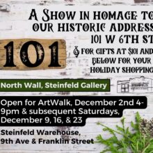 1st Saturday Art Walk : Holiday Gifts $101 and Under