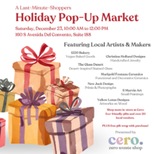 Holiday Pop Up Market
