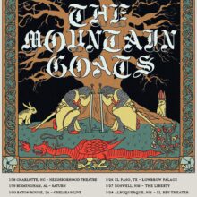 KXCI Presents! The Mountain Goats, Craig Finn and Bully Giveaway Contest