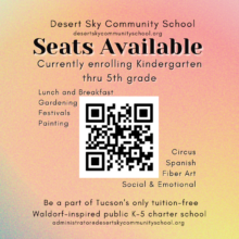 Desert Sky Community School Open House