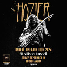 Hozier with Allison Russell, KXCI Giveaway Contest