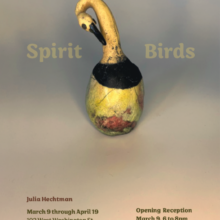 Mudroom Gallery Exhibition: Opening for Spirit Birds by Julia Hechtman