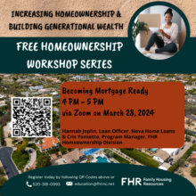 FHR Free Homeownership Workshop Series