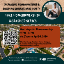 FHR Free Homeownership Workshop Series