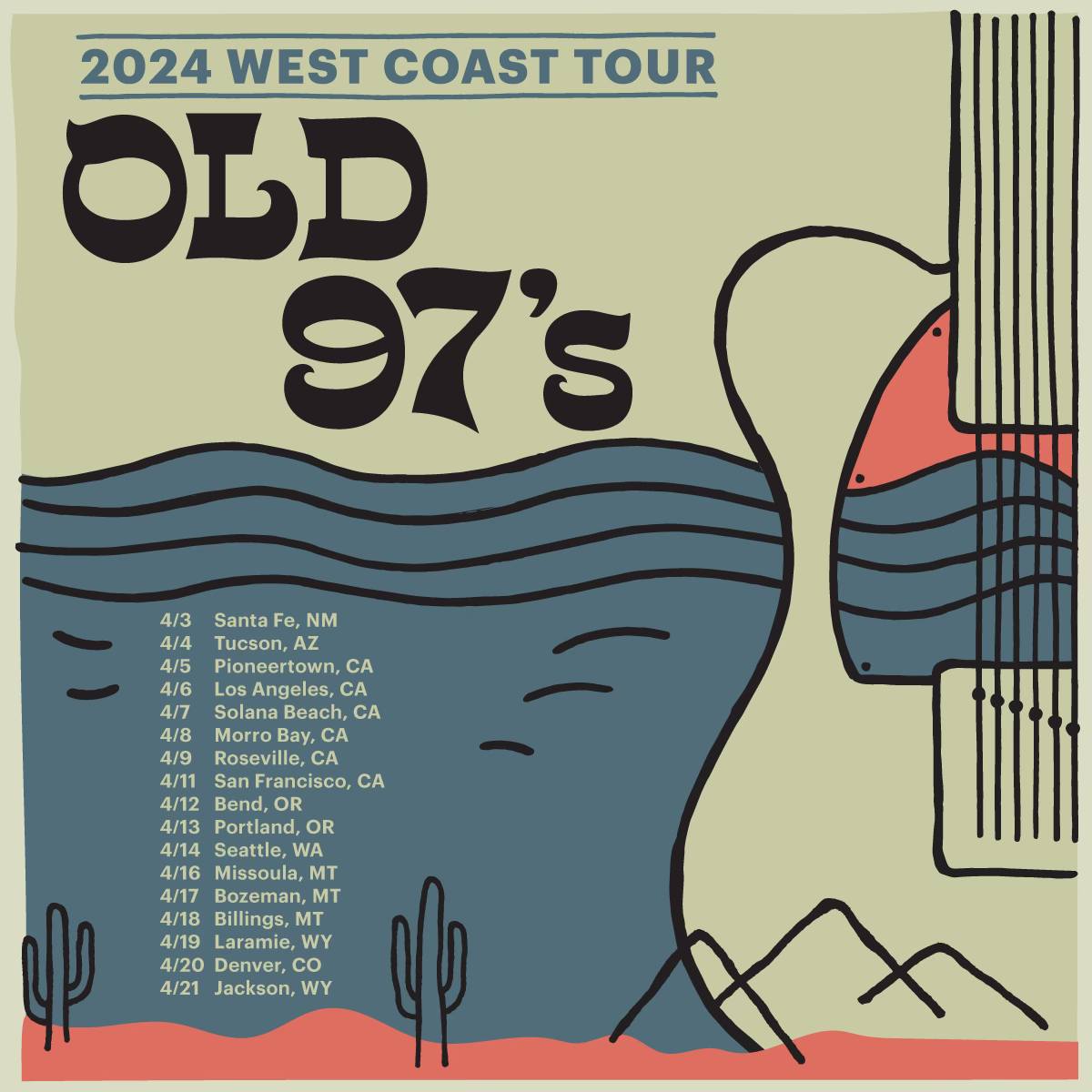 Online The old 97s signed poster