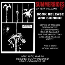 Tom Walbank “Summerbides” Book Signing
