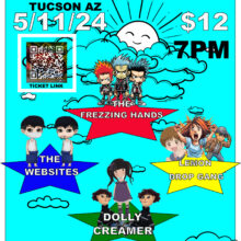 The Freezing Hands & Dolly Creamer @ 191 Toole w/ The Websites, Lemon Drop Gang