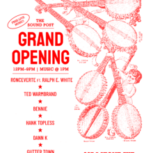 Grand Opening @ The Sound Post