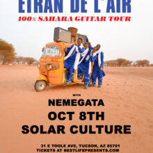 KXCI Presents! Etran de L’Air Giveaway Contest