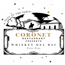 Whiskey Del Bac Pairing Dinner at the Coronet