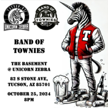 Band of Townies concert at Unicorn Zebra