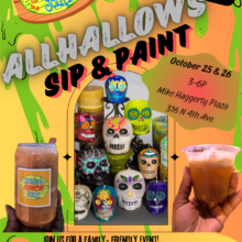 Allhallows Sip and Paint