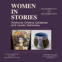 Mudroom Gallery Exhibition: Women In Stories by Cristina Cárdenas and Lauren Garlovsky