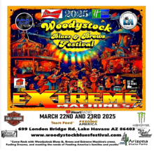 Woodystock Blues and Brews & Extreme Machines Expo 2025, Lake Havasu