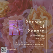 Seasons of Sonora- A circus show inspired by the Sonoran Desert