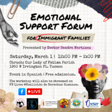 Emotional Support Forum for Immigrant Families