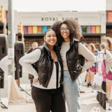 Hailey Dukart and Sharly Scannell, Blk House Mrkt  4.20.2025