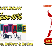 Midtown Mercantile Merchants Joins the Inaugural  VINTAGE STORE DAY Saturday, May 17th