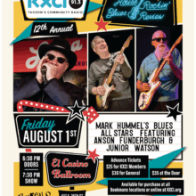 KXCI’s 12th Annual House Rockin’ Blues Review: Mark Hummel’s Blues Allstars