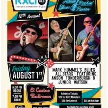 KXCI’s 12th Annual House Rockin’ Blues Review: Mark Hummel’s Blues Allstars