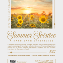 Summer Solstice: A Harp Bath Experience