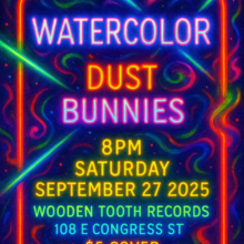 Watercolor & Dust Bunnies