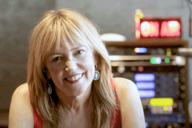 A screen shot from Hannah Levin in the Congress Street Studio