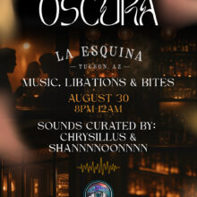 Visionary House Collective presents OSCURA at La Esquina