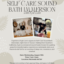 Self Care Sound Bath Immersion