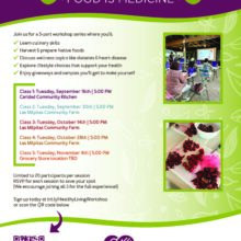 Healthy Living Series: Food is medicine