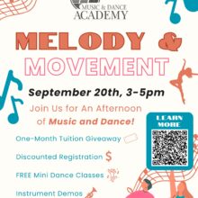 Melody and Movement Day – An Afternoon at Music & Dance Academy