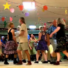 Contra Dance with Music by Co-Motion with Christine Merryman calling