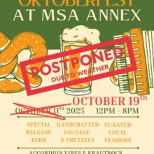 Oktoberfest at MSA Annex Oct. 19