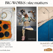 BIG WORKS: size matters